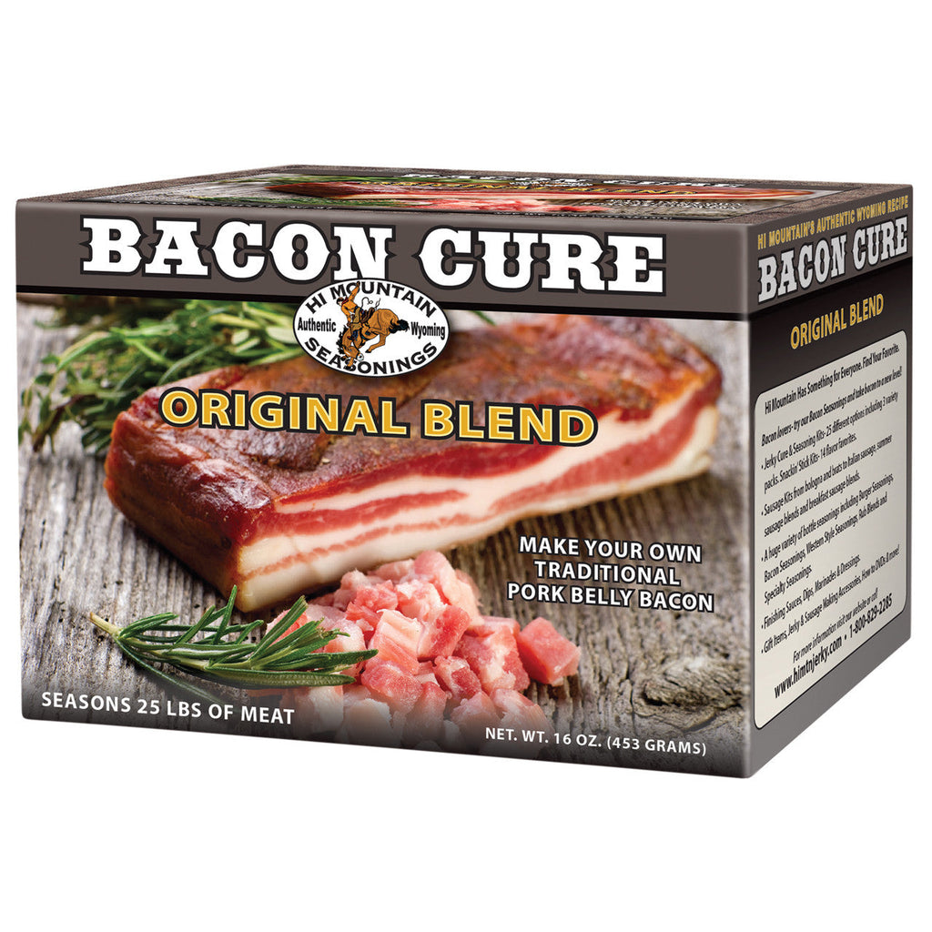 Hi Mountain Original Bacon Cure – Cures 25 lb of Pork Belly