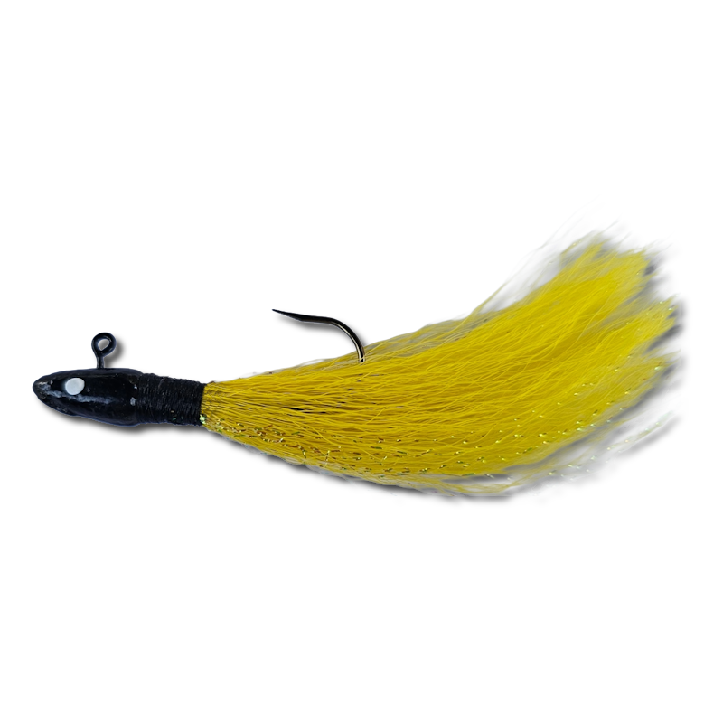 Grampy's Tackle Marabou Bullet Jigs 1/4oz