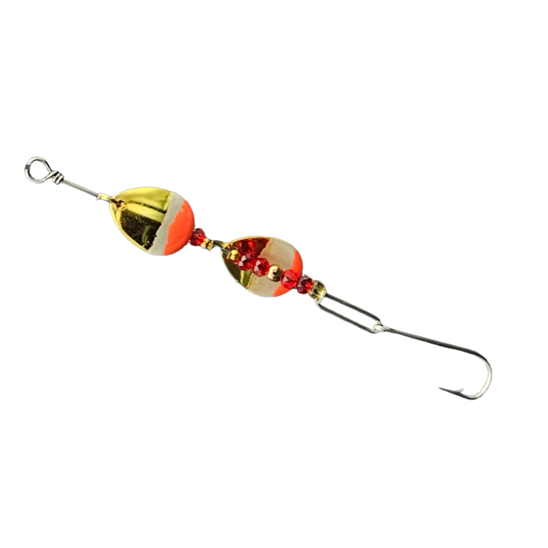 GTB Double #4 Blade In-Line Spinners