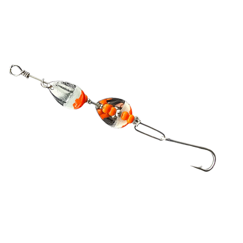GTB Double #4 Blade In-Line Spinners