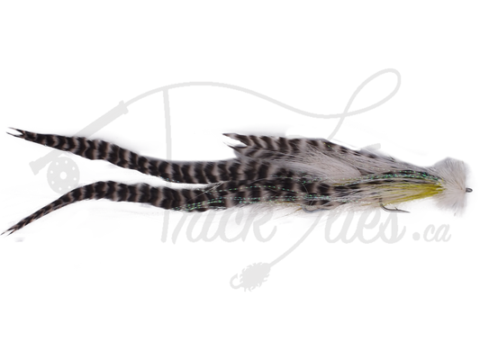 Double Buford Chartreuse and White