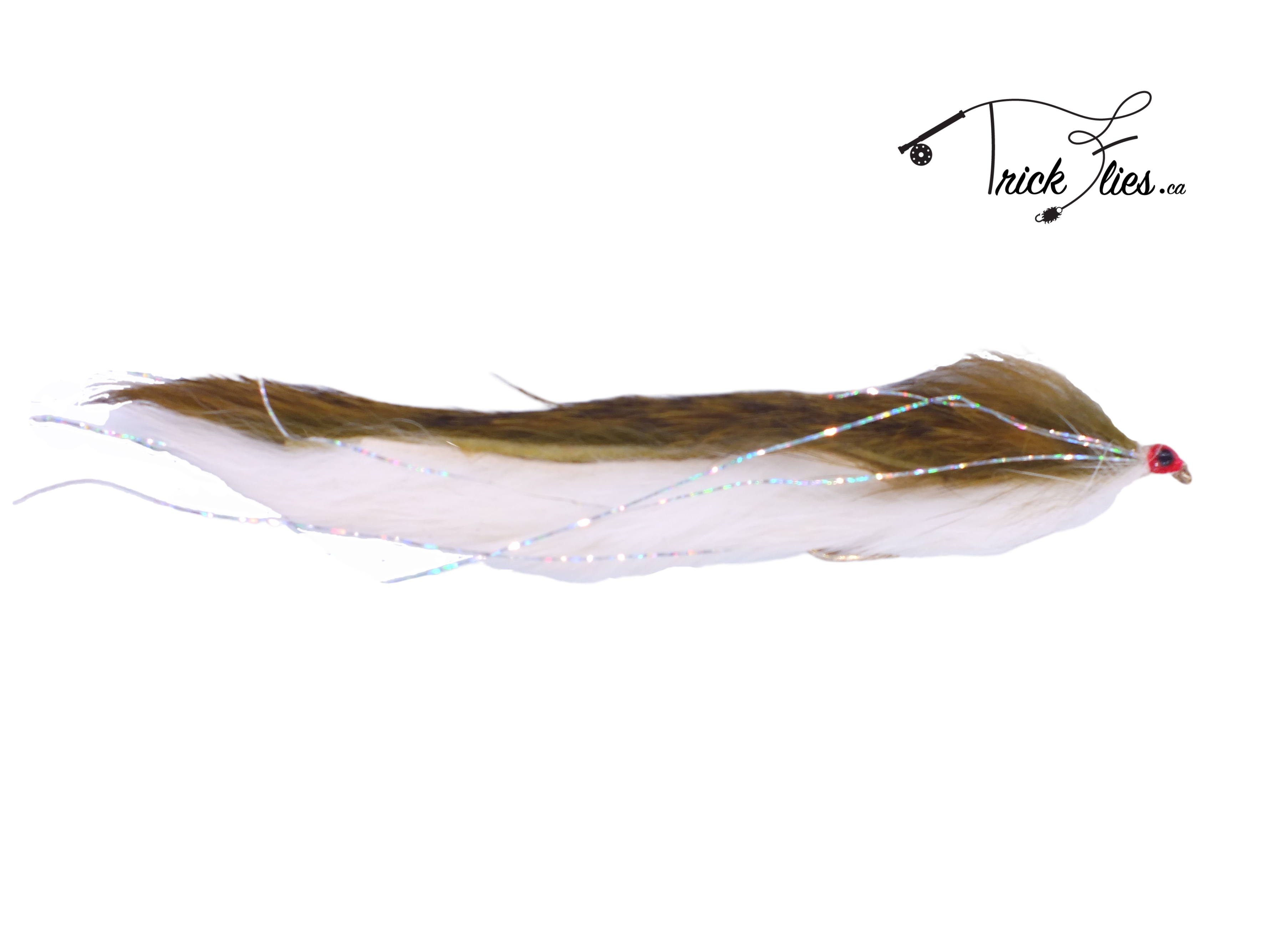 Double Bunny Streamer Olive/White