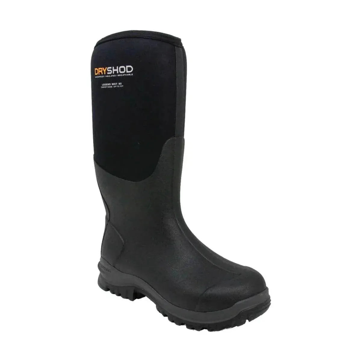 Dryshod Men's Legend MXT High Black