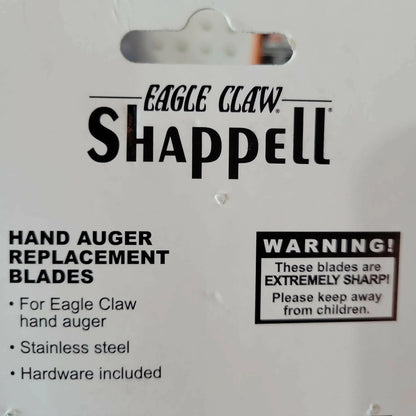 Eagle Claw 8" Ice Auger Replacement Blades.
