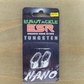 Euro-Tackle ESR Nano 3.5mm Jig Head White Glow 2pcs C.G. Emery