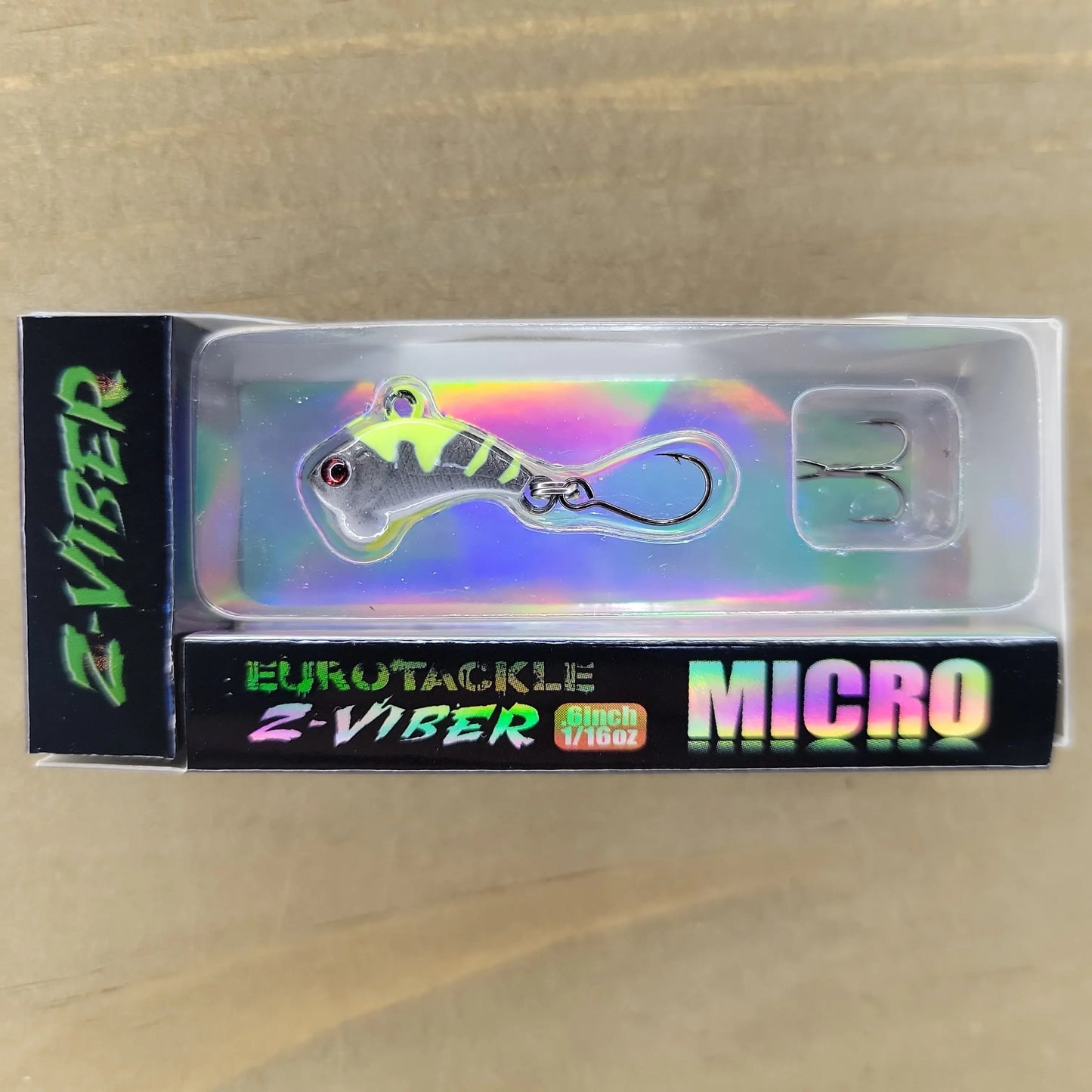 Euro-tackle Z-Viber 1/16oz Jigging Lure Streamside Only Available in Canada