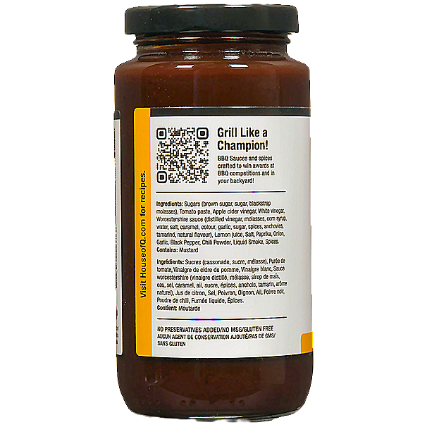 House Of Q Five Star Competition BBQ Sauce - 375 ml