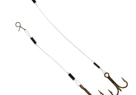 COMPAC Fluorocarbon Stinger Hooks w/Fas Snap connectors