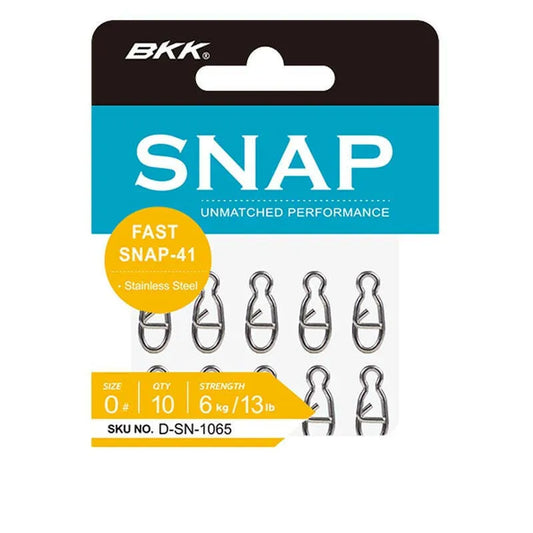 BKK Snap packaging with product details on a white background