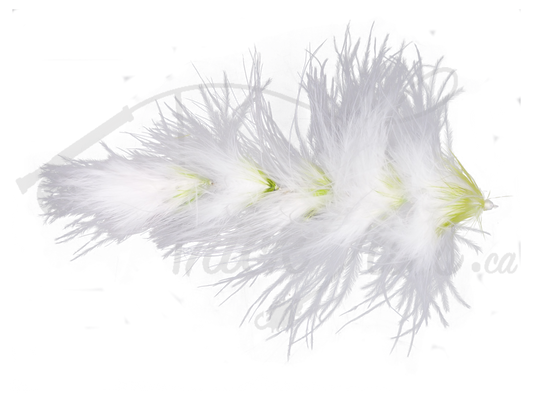 Feather Changer Chartreuse/White XL