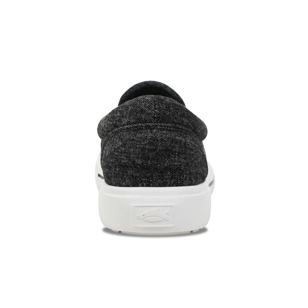 Fishooz Men's Sunwashed Slip-On Black/White
