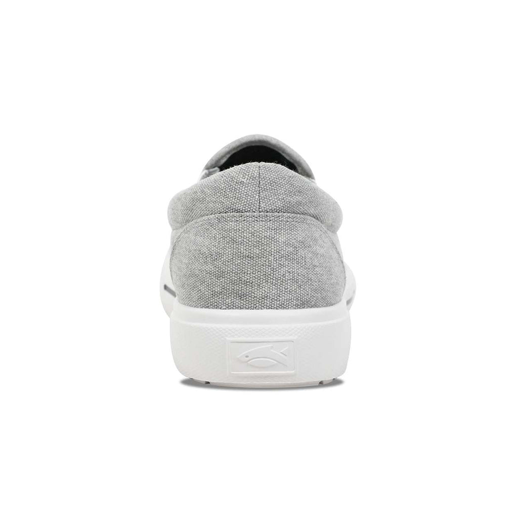 Fishooz Men's Sunwashed Slip-On Grey/White