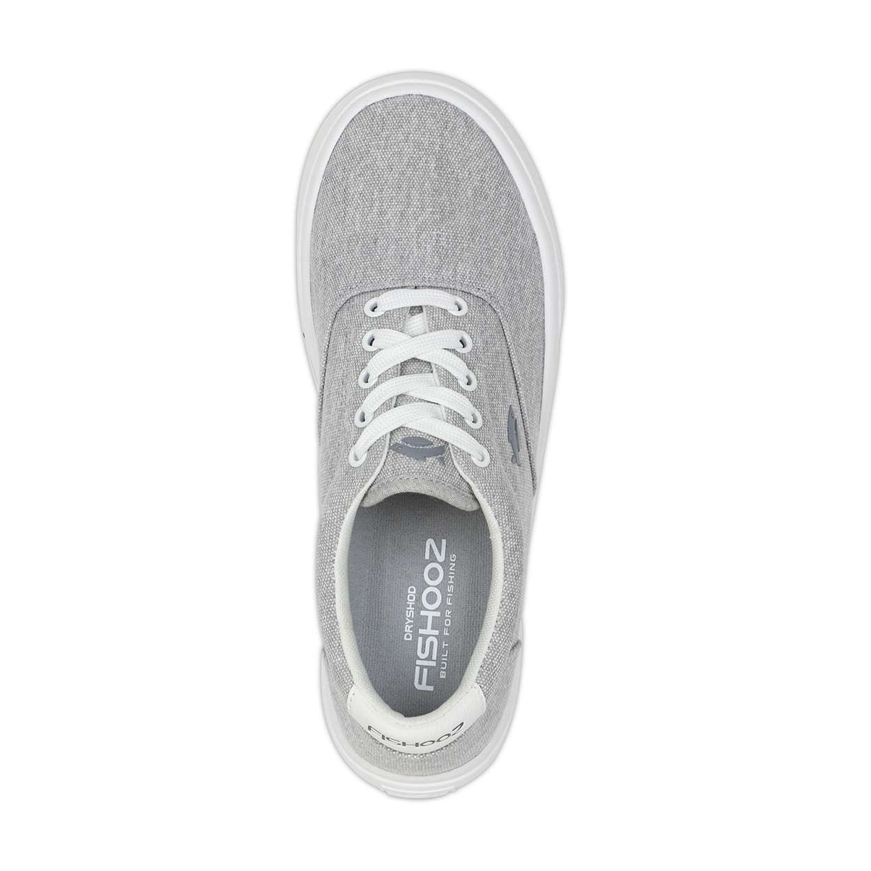 Fishooz Women's Sunwashed Lace Grey/White
