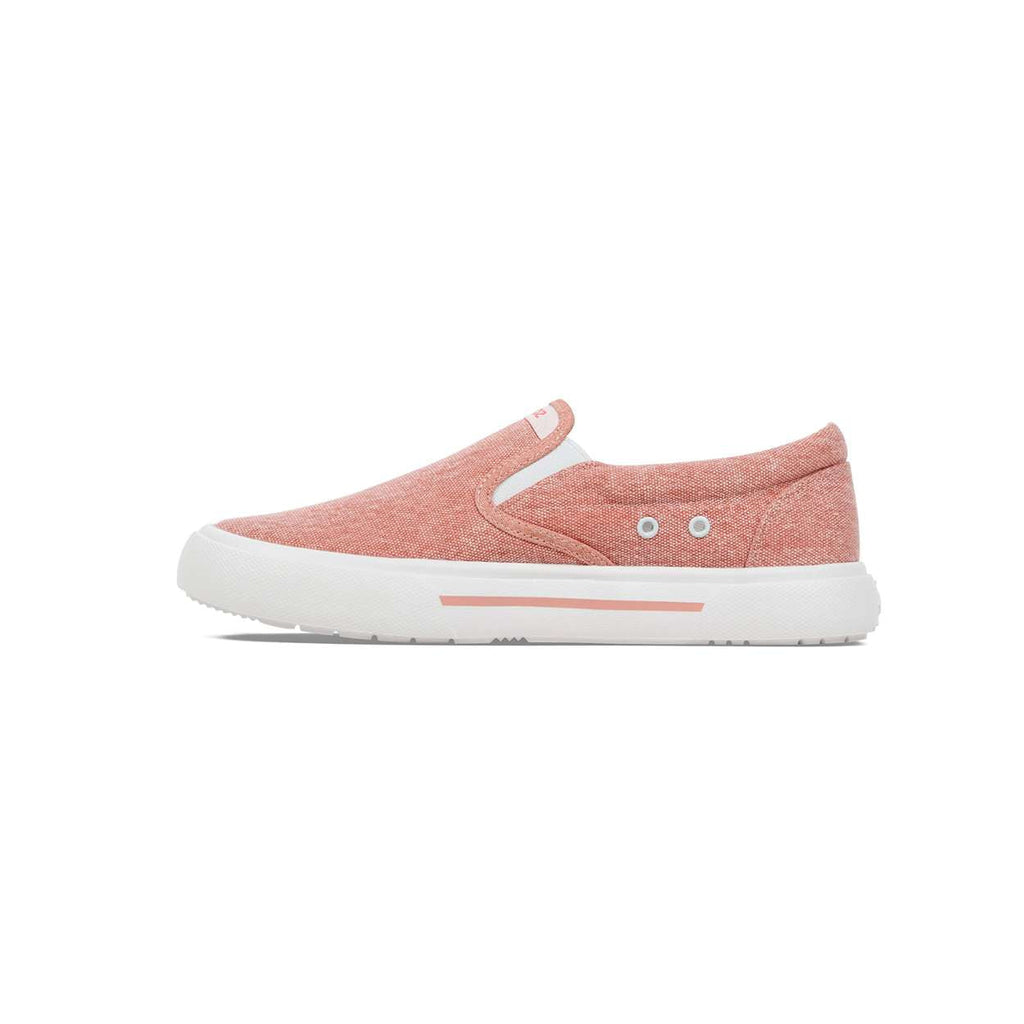 Fishooz Women's Sunwashed Slip-On Coral/White