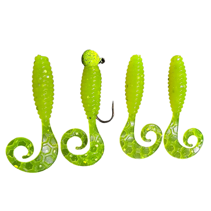 GTB Single Tail Grubs 2" 4/pk