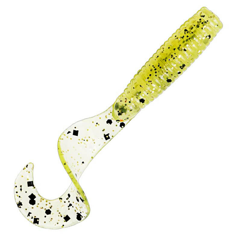 Z-man Grubz 3.5" - Chartreuse Sparkle