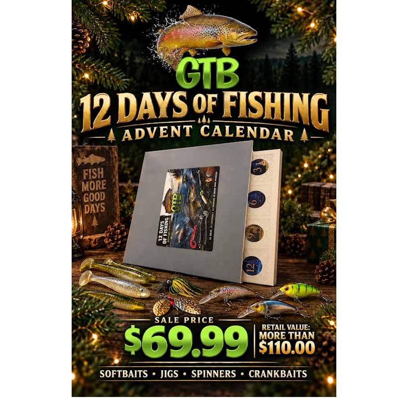 GTB Fishing Tackle Advent Calendar 2026: Gift & Stocking