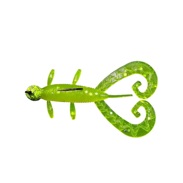 GTB 2" Mini Twist Tails 6/pk