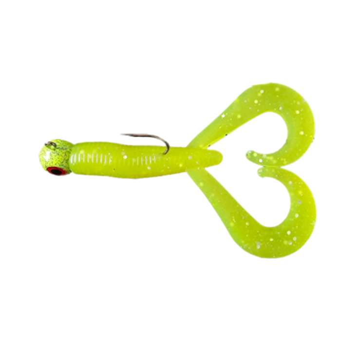 GTB 4" Twist Tail Grubs Single & Double Tail Fishing Lures