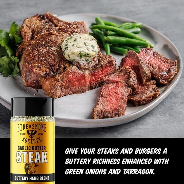 Fire & Smoke Society Garlic Butter Steak