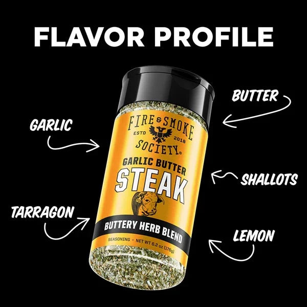 Fire & Smoke Society Garlic Butter Steak