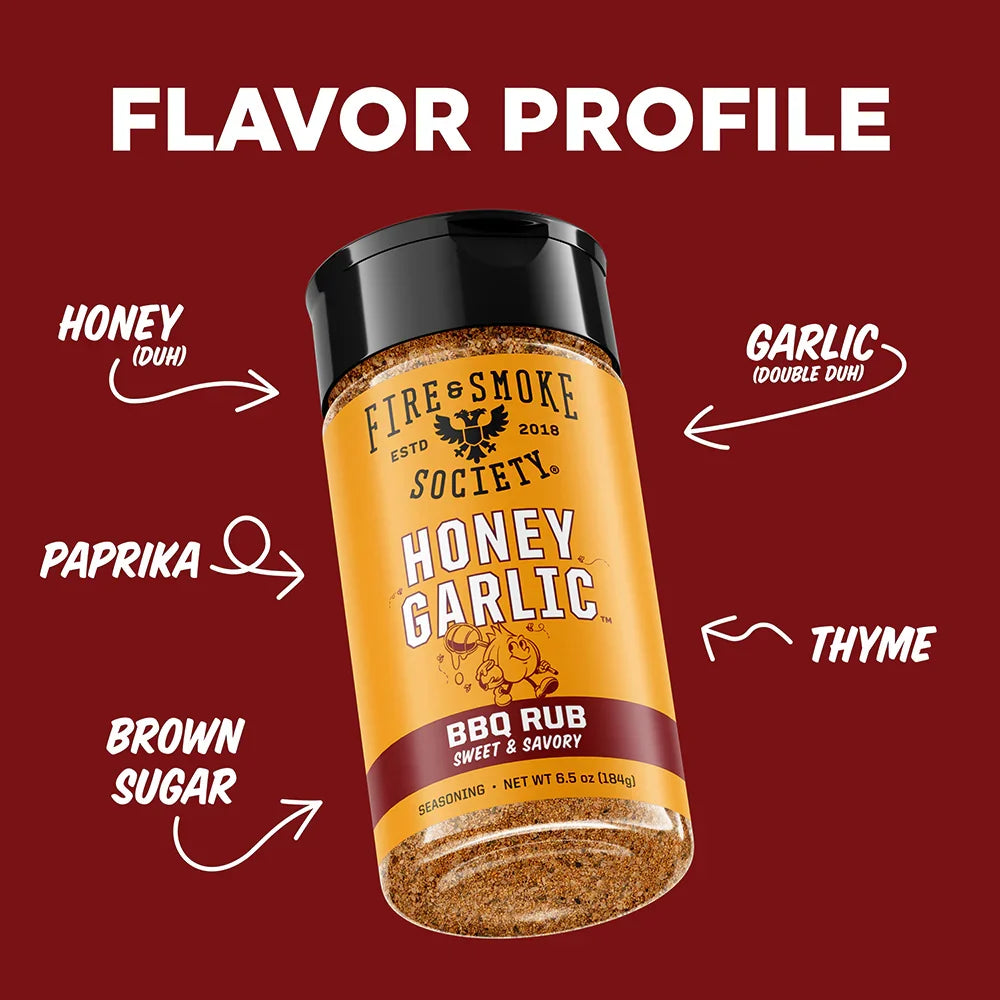 Fire & Smoke Society Honey Garlic BBQ Rub