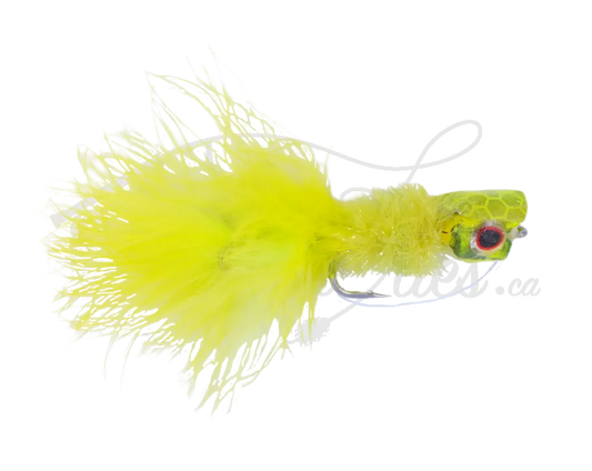 Howitzer Articulated Baitfish Popper Yellow/Chartreuse