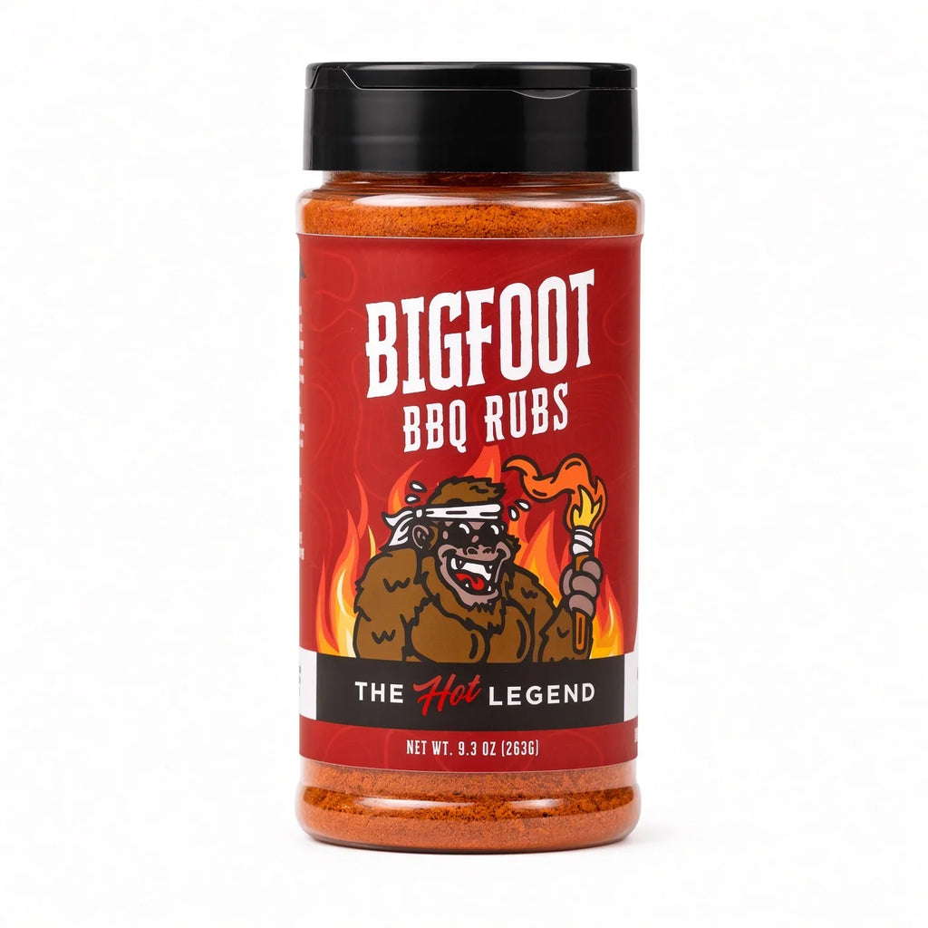 Bigfoot BBQ Rubs The "Hot" Legend BBQ Rub - Short-Dated Clearance – Best Before Oct. 15/26