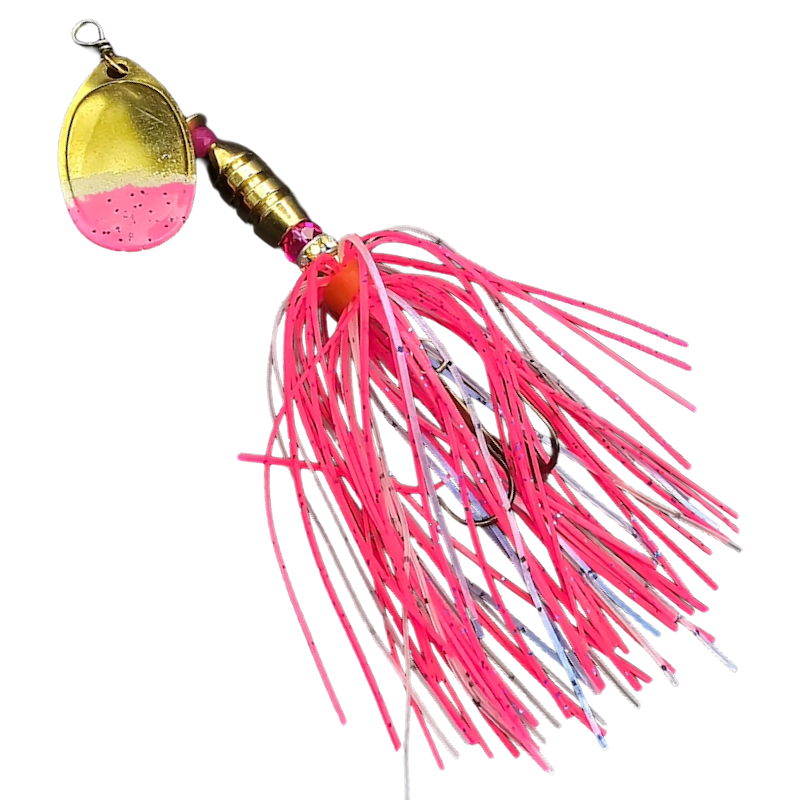 GTB In-Line Spinners Large w/Skirt Pike/Walleye