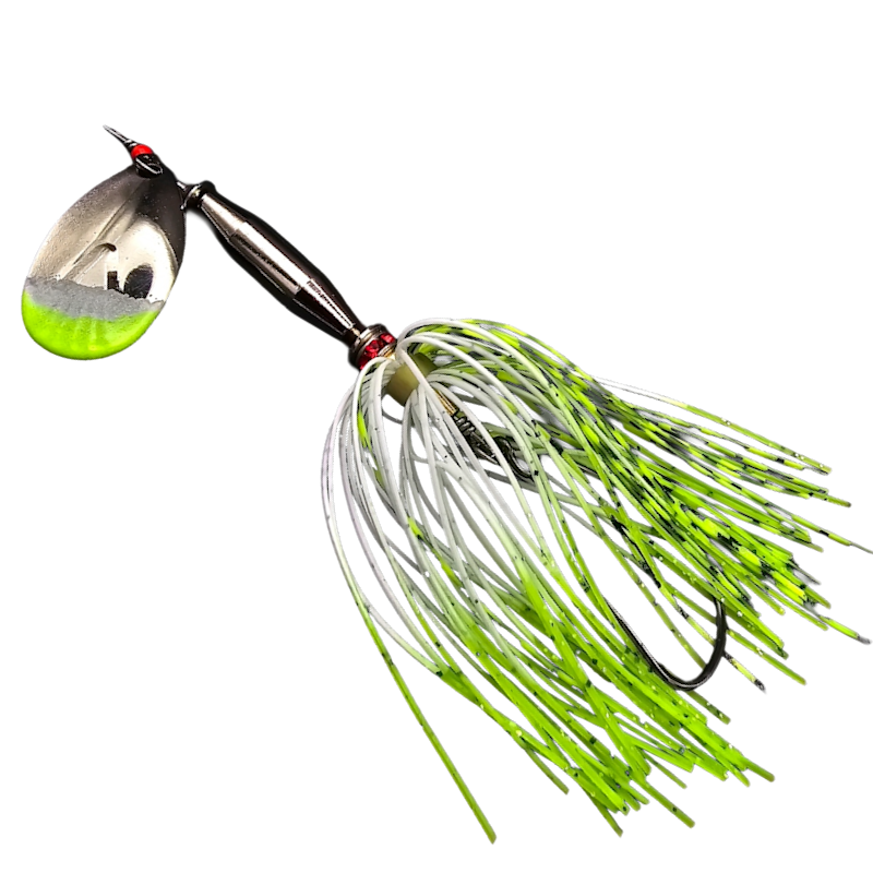 GTB In-Line Spinners Large w/Skirt Pike/Walleye