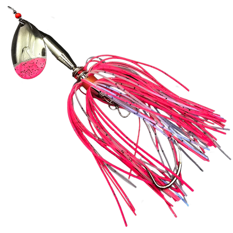GTB In-Line Spinners Large w/Skirt Pike/Walleye