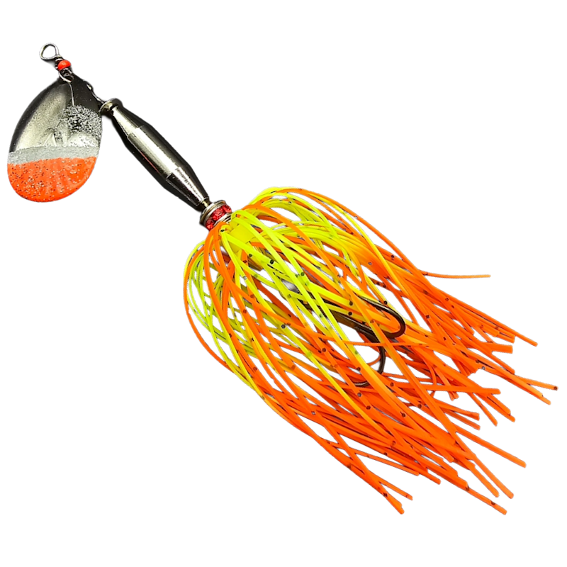 GTB In-Line Spinners Large w/Skirt Pike/Walleye