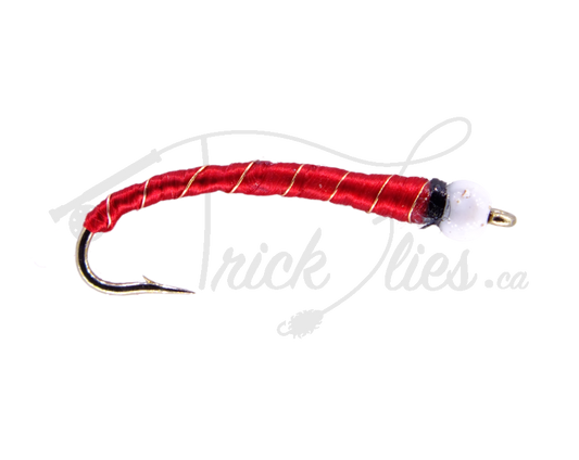 Ice Cream Cone White Head Red Body