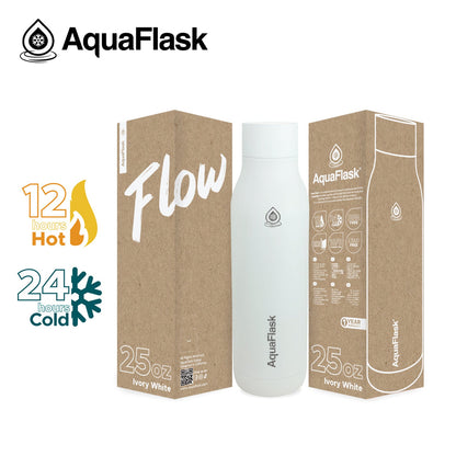 AquaFlask FLOW Vacuum Insulated Water Bottles 739 ml (25 oz)