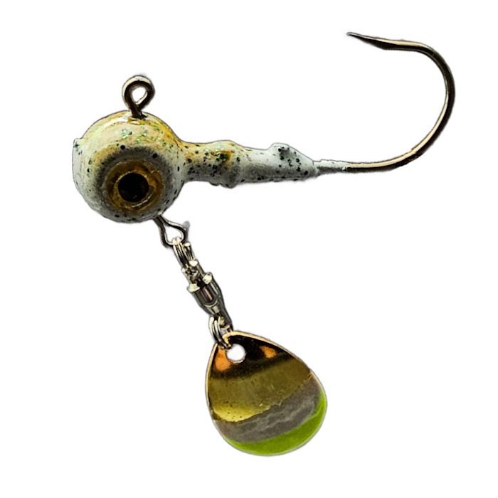 GTB Jig Heads 3/8oz 3D Eyes & Flasher 2/pk