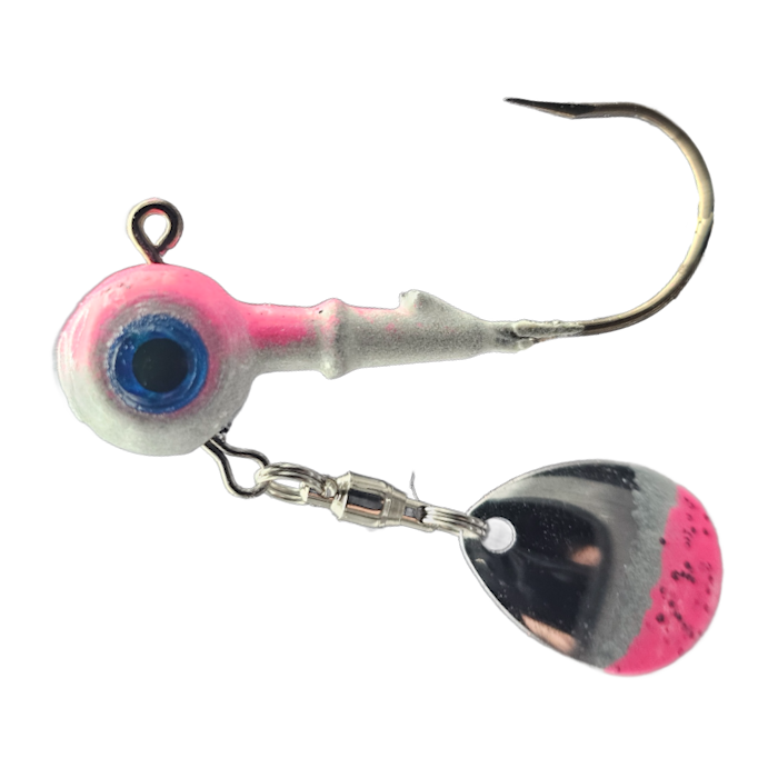 GTB Jig Heads 3/8oz 3D Eyes & Flasher 2/pk
