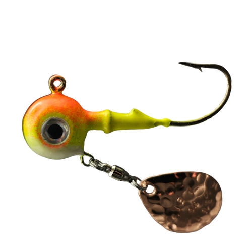 GTB Jig Heads 5/8oz 3D Eyes & Flasher 2/pk