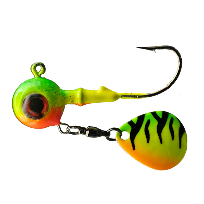 GTB Jig Heads 5/8oz 3D Eyes & Flasher