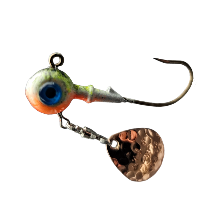 GTB Jig Heads 5/8oz 3D Eyes & Flasher 2/pk