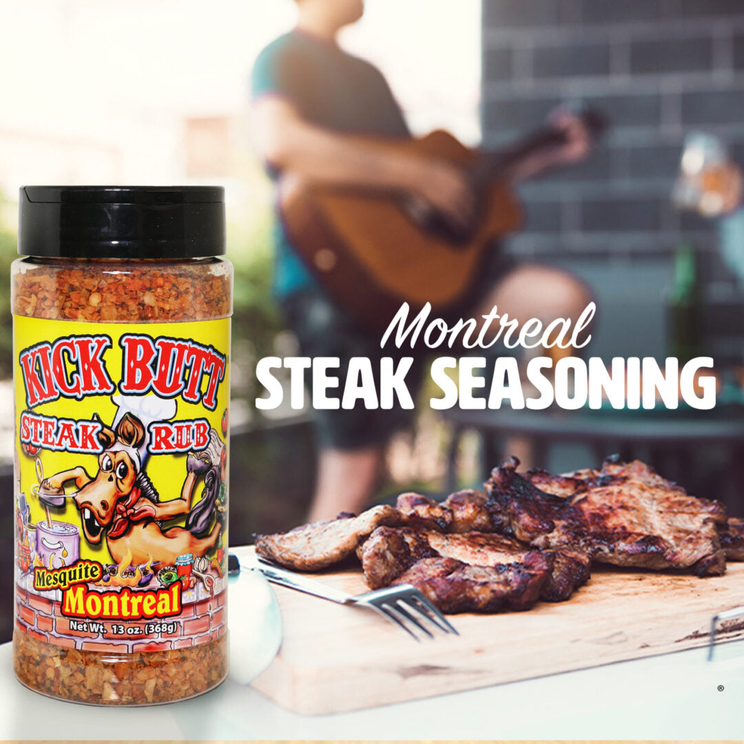 Kick Butt Mesquite Montreal Steak Rub - 13oz