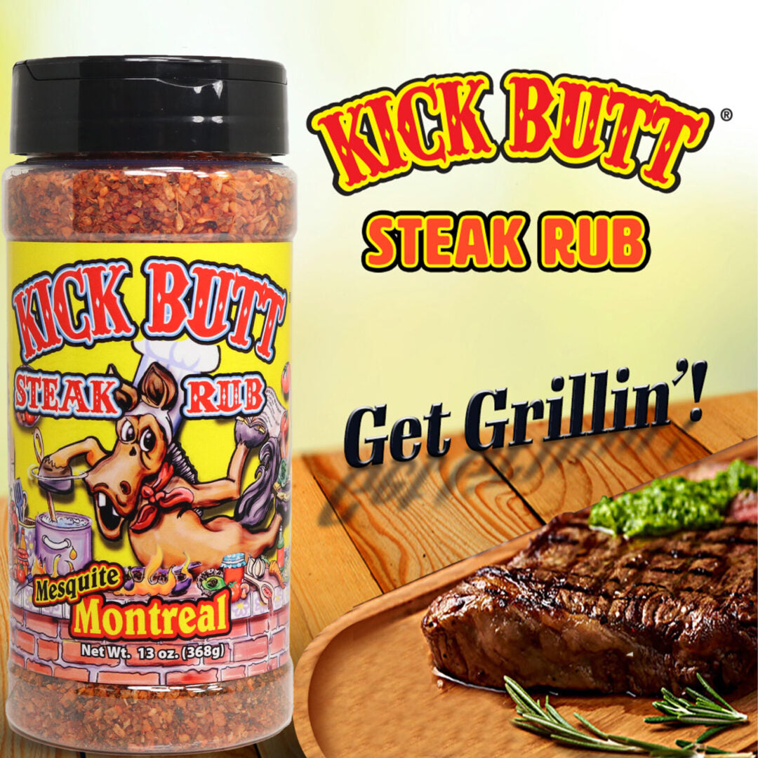Kick Butt Mesquite Montreal Steak Rub - 13oz