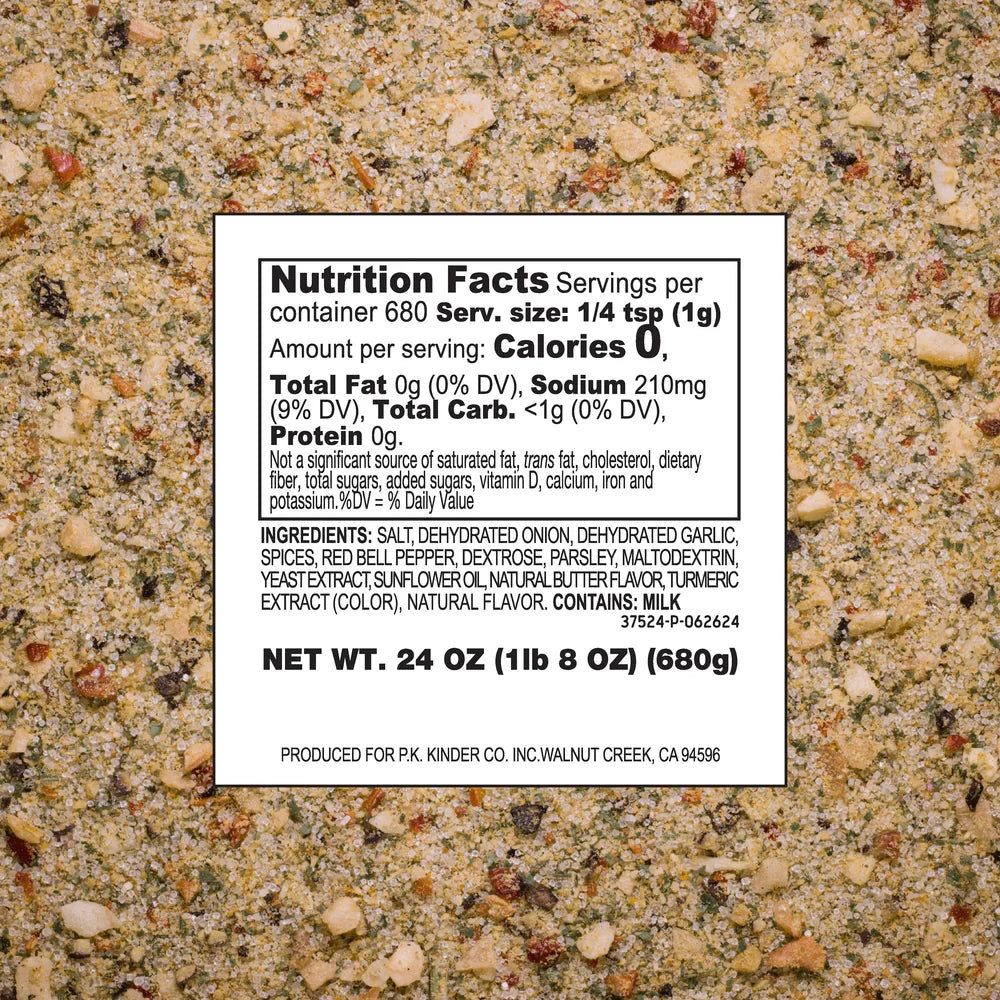 Kinder's Buttery Steakhouse Seasoning(Bulk)