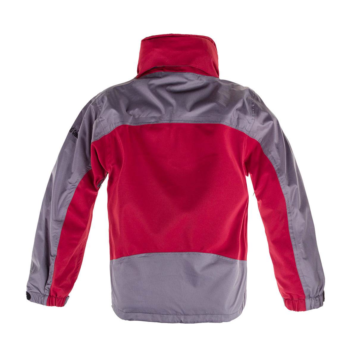 Kids Gorak Shep Unisex Outershell Jacket – Burgundy / Grey