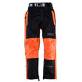 Kids Unisex Gorak Shep Outershell Pants – Orange / Black