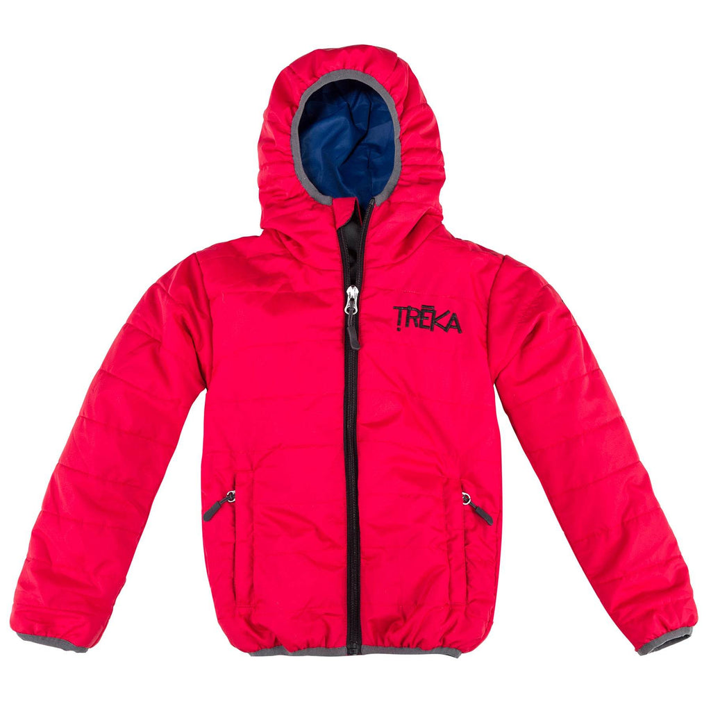 The Lukla Kids Unisex Insulated Jacket 150 GSM – Red