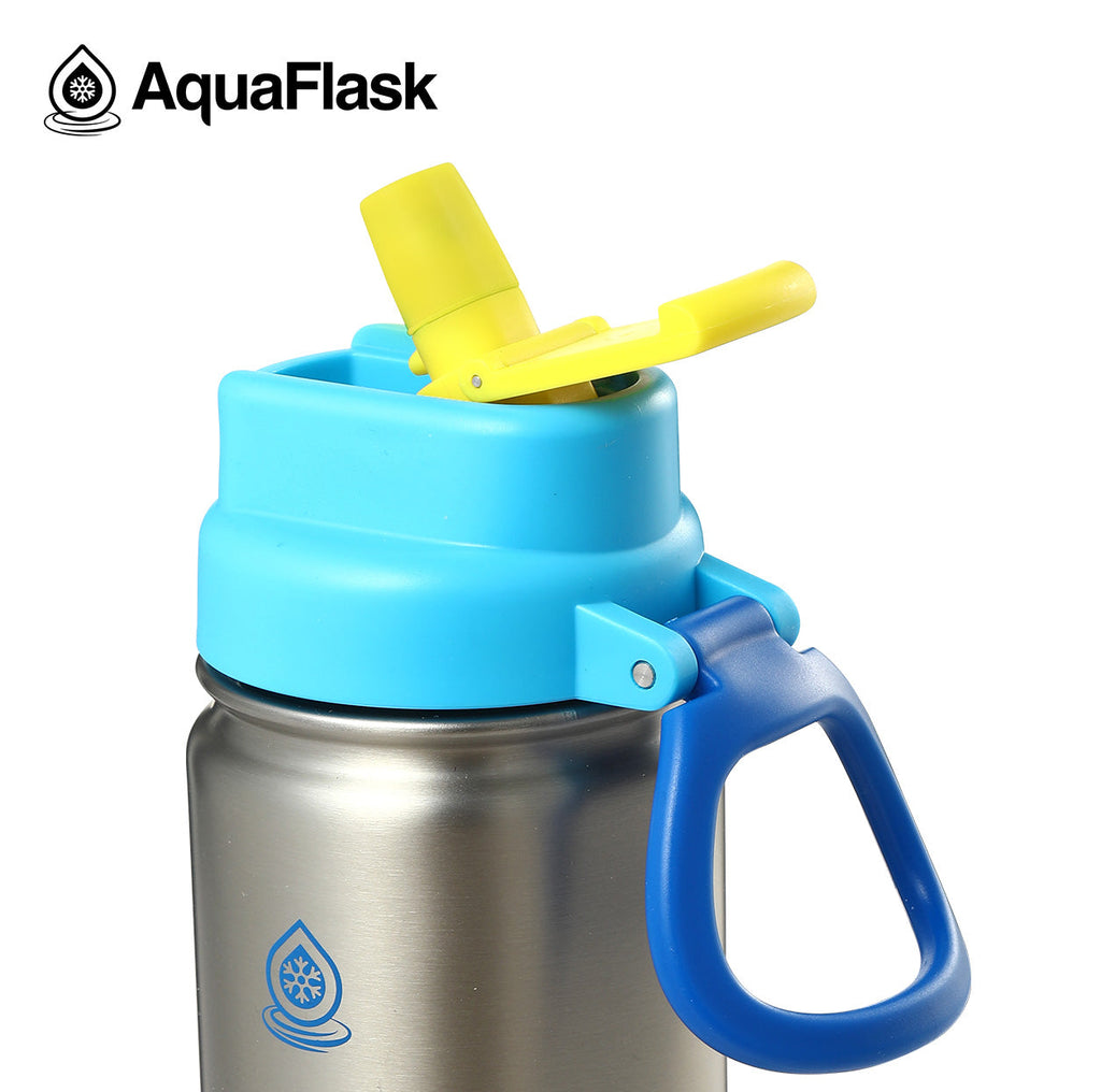 AquaFlask Kids FlipSip 414mL (14oz) Water Bottles
