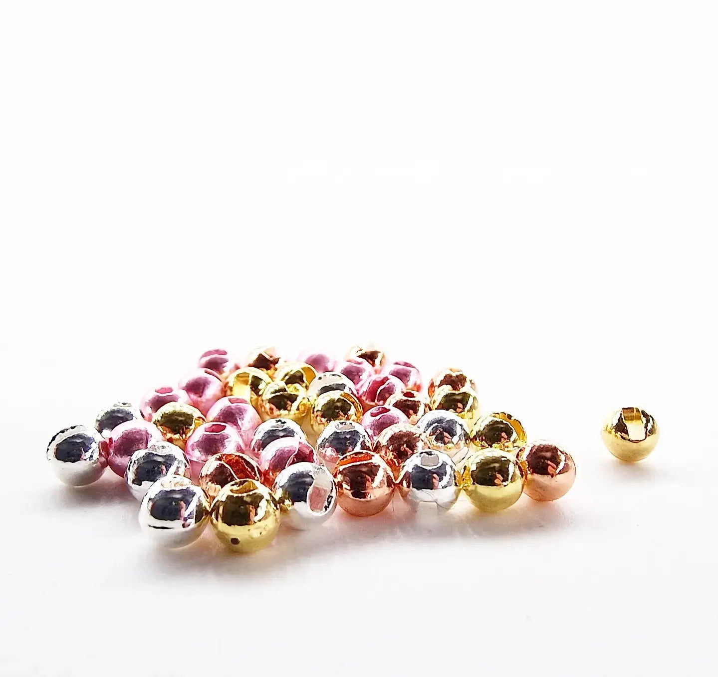 KINDALE - METALLIC TUNGSTEN SLOTTED BEADS