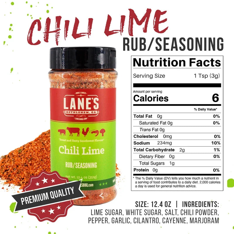 Lane's BBQ Chili Lime Rub