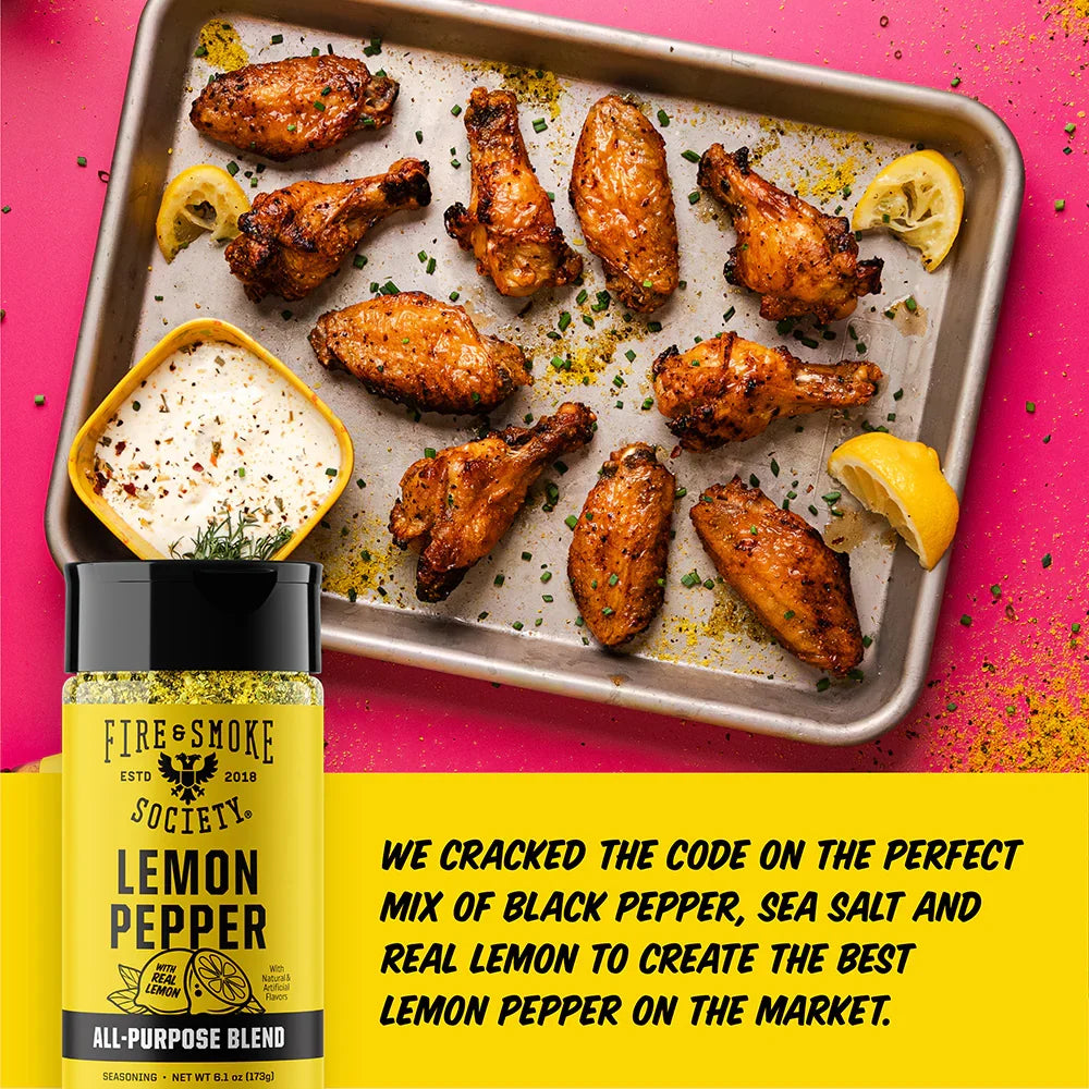 Fire & Smoke Society Lemon Pepper