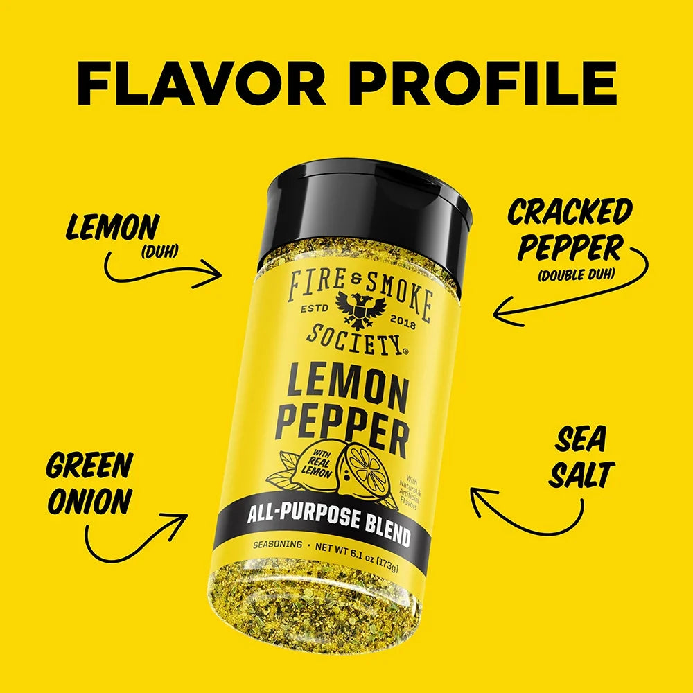 Fire & Smoke Society Lemon Pepper